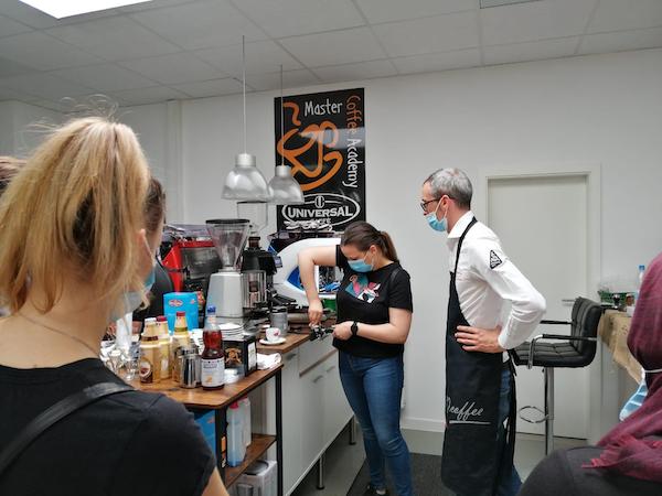 La formazione di Universal Caffè sbarca all'estero, inaugurata accademia in Germania