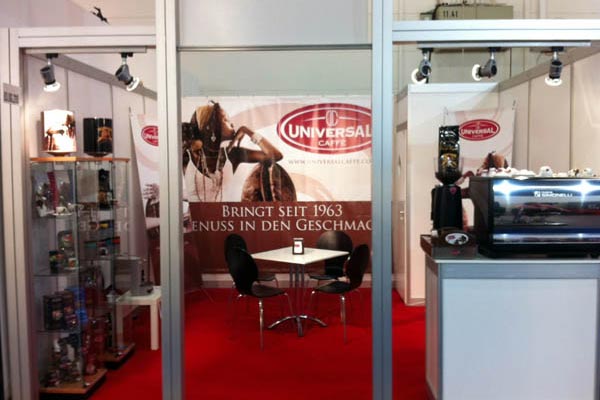 Grande successo di Universal Caffè alla fiera Internorga 2012